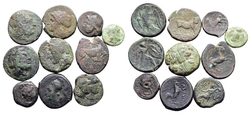 10 Griekse munten, Postzegels en Munten, Verzenden, Overige landen, Losse munt