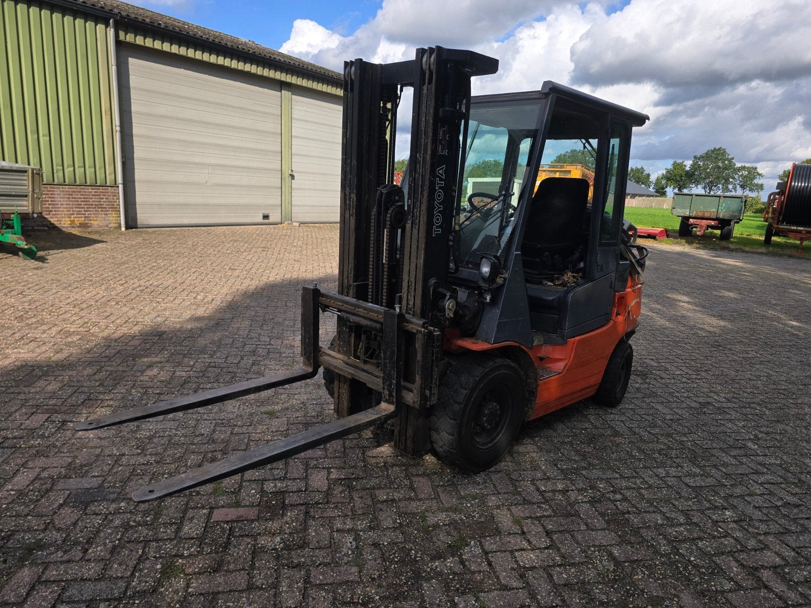 Toyota lpg heftruck 2,5 ton, Enlèvement ou Envoi, LPG, Chariot élévateur
