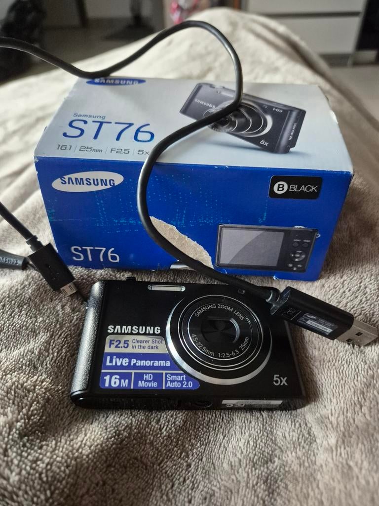 Digitale camera samsung st 76, Audio, Tv en Foto, Fotocamera's Digitaal, Ophalen, Samsung