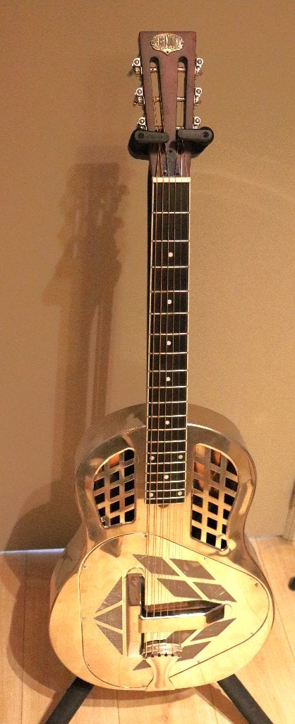 Paramount Tricone Resonatorgitaar, Enlèvement, Neuf, Résonateur ou Guitare dobro, Avec valise