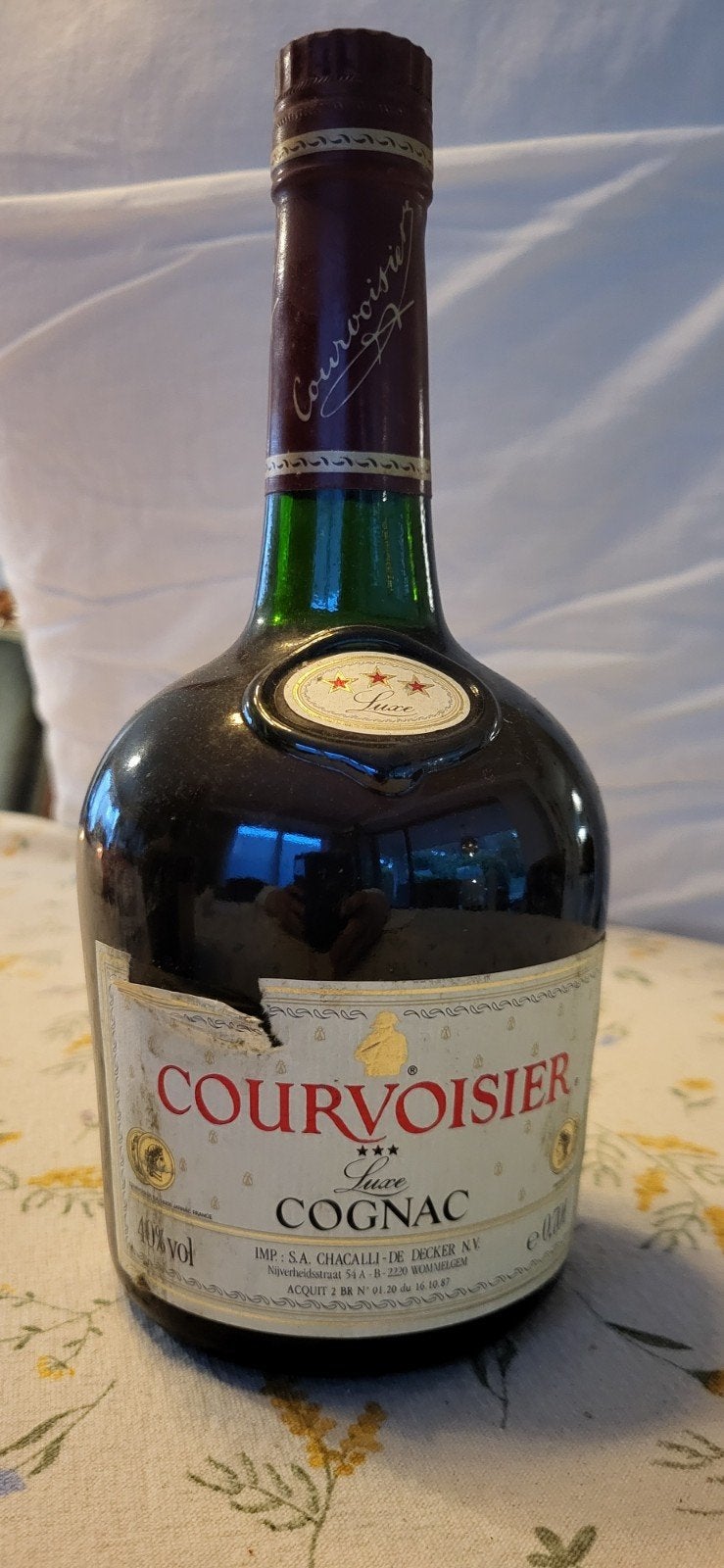 Cognac Vintage Courvoisier Luxe *** — Années 80/90, Enlèvement