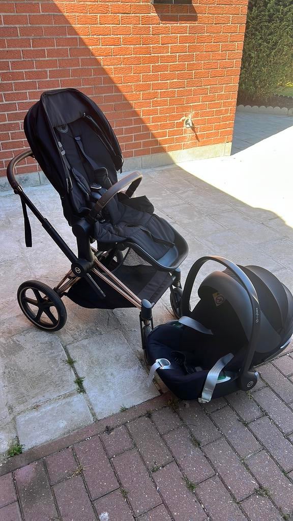 CYBEX platinum rosé gold set, Enfants & Bébés, Poussettes & Combinaisons, Comme neuf, Poussette, Maxi-Cosi, Enlèvement