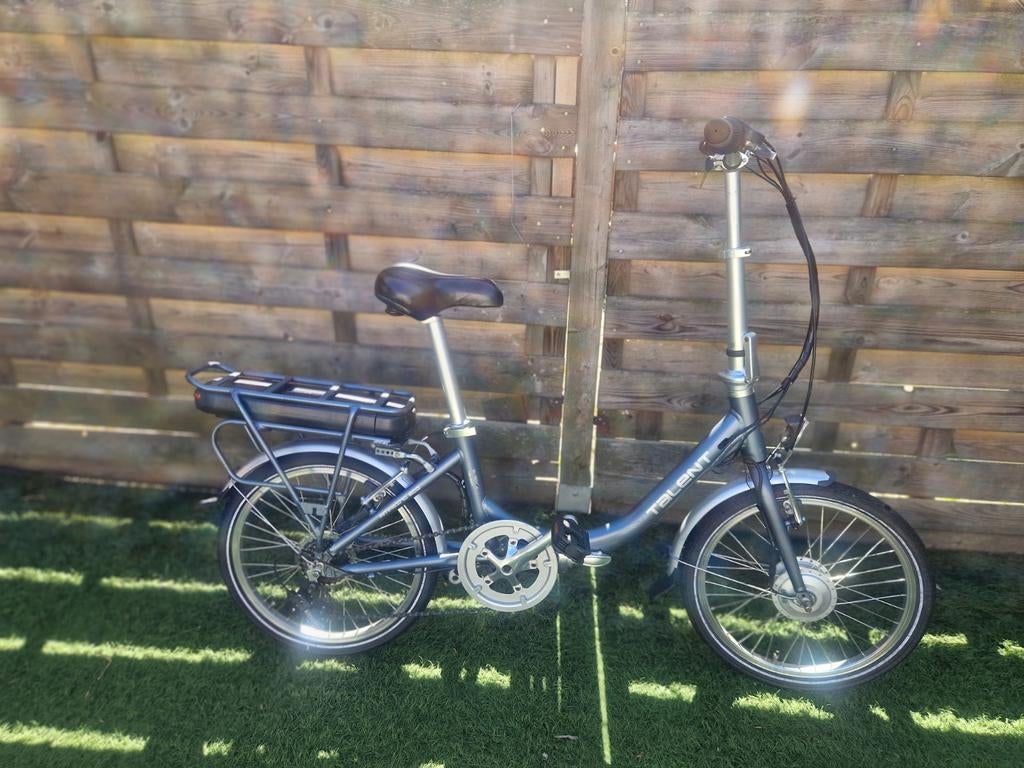 Plooifiets elektrische, Ophalen