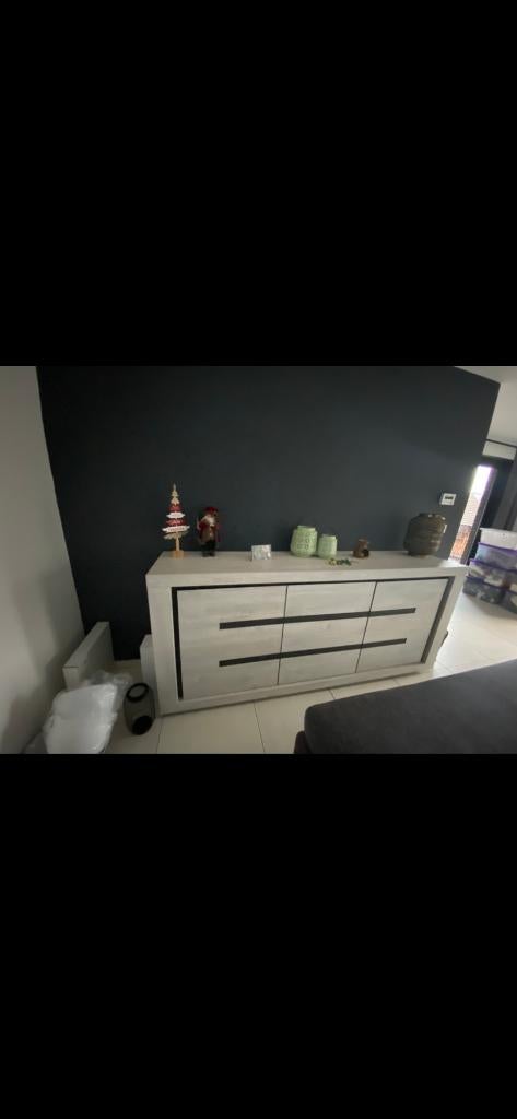 Bahut + vitrine, Avec tiroir(s), 200 cm ou plus, Enlèvement, Utilisé