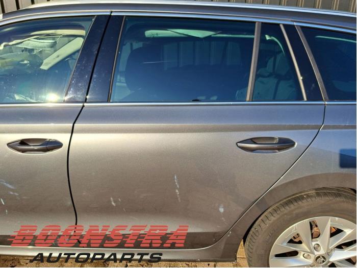 Portier 4Deurs links-achter van een Skoda Octavia (LF7C), Gebruikt, -, Deur, -