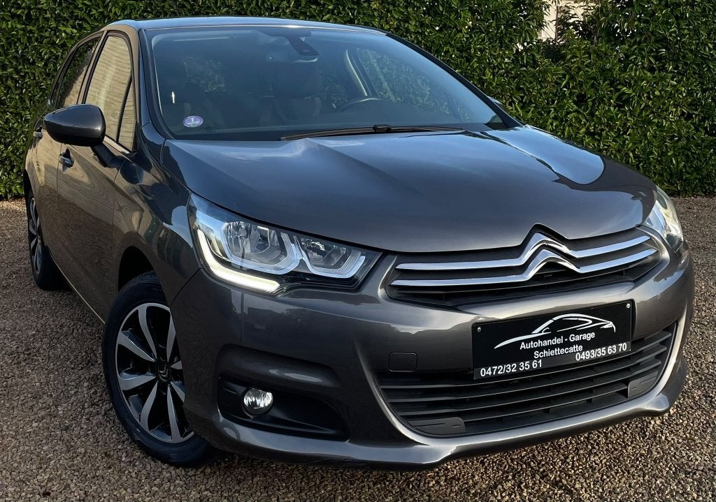 Citroen C4 1.2 PureTech *Navi *Cruise *Autom Airco, Autos, Argent ou Gris, Achat, Euro 6, Entreprise