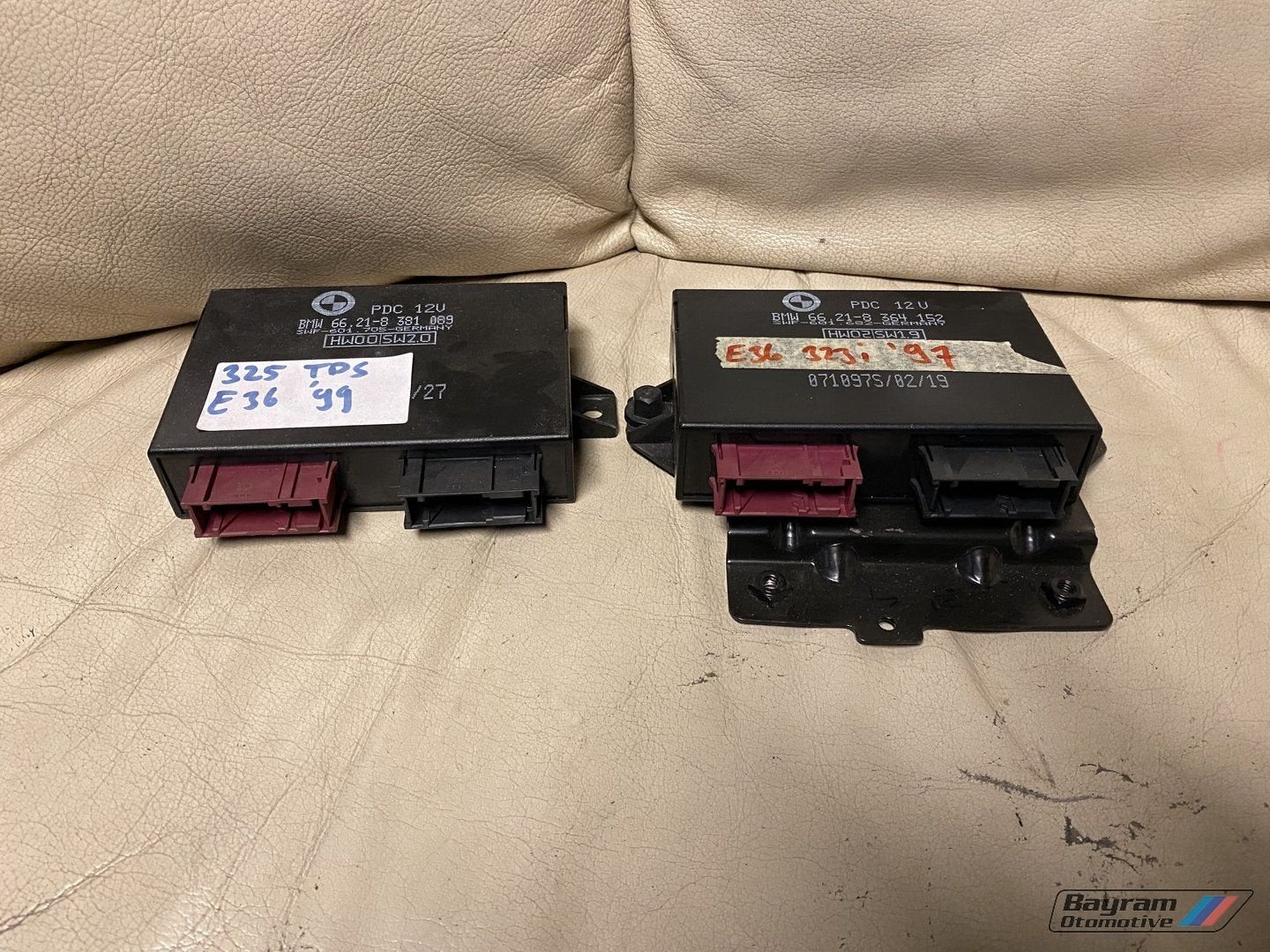 Bmw E36 pdc module parkeersensoren 8381089 8364152 3-serie, -, Utilisé, -, Enlèvement ou Envoi