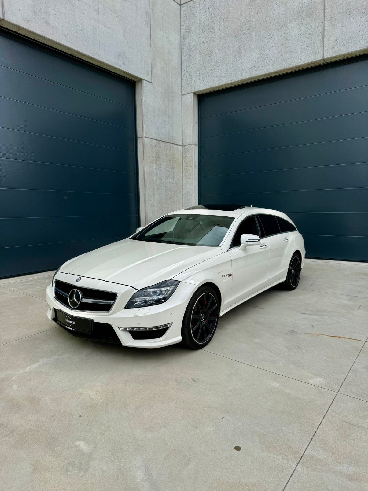 CLS63 AMG - CAPRISTO - LICHTE VRACHT - BELGISCHE WAGEN -, Auto's, Automaat, Achterwielaandrijving, Wit, Leder