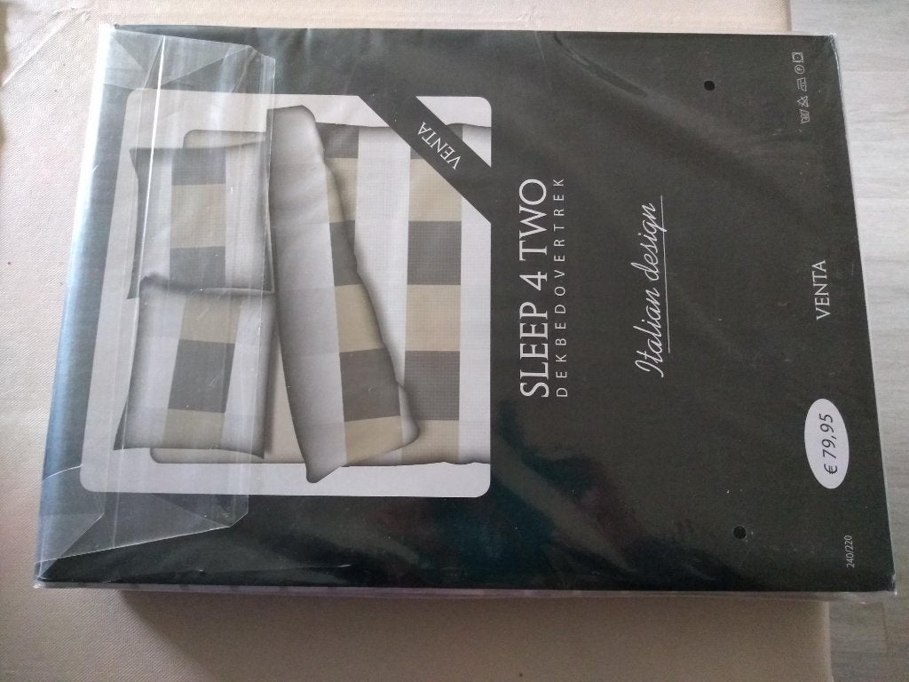 donsovertrek VENTA 220x240, Ophalen, Beige, Dekbedovertrek, Overige materialen
