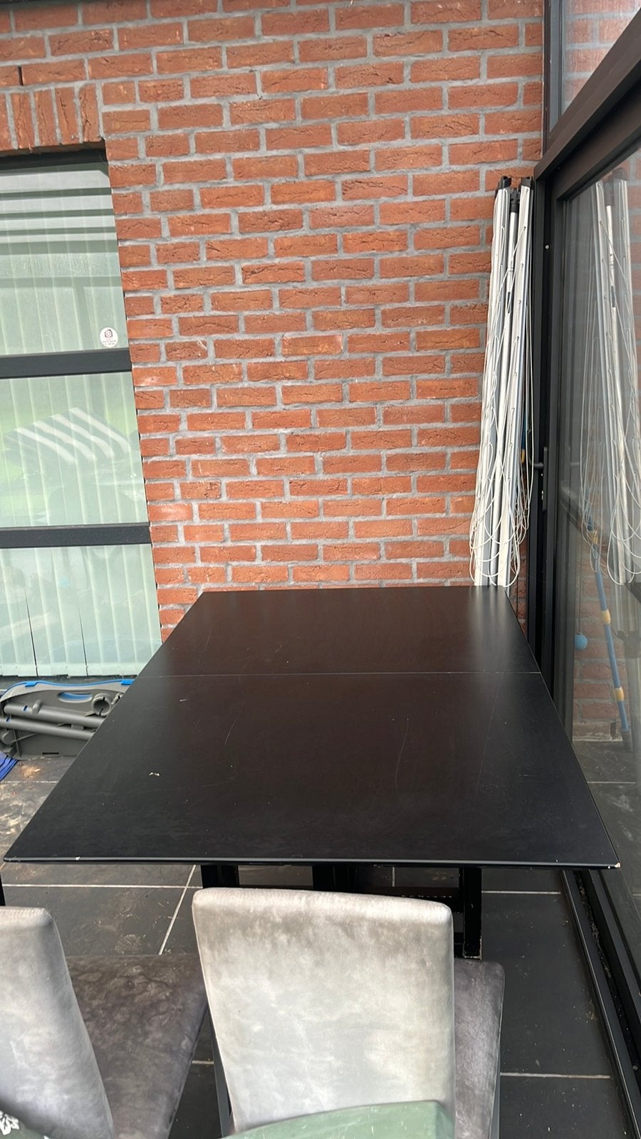Table salle à manger ou cuisine, Maison & Meubles, Tables | Tables à manger, 100 à 150 cm, Cinq personnes ou plus, Vintage, Enlèvement