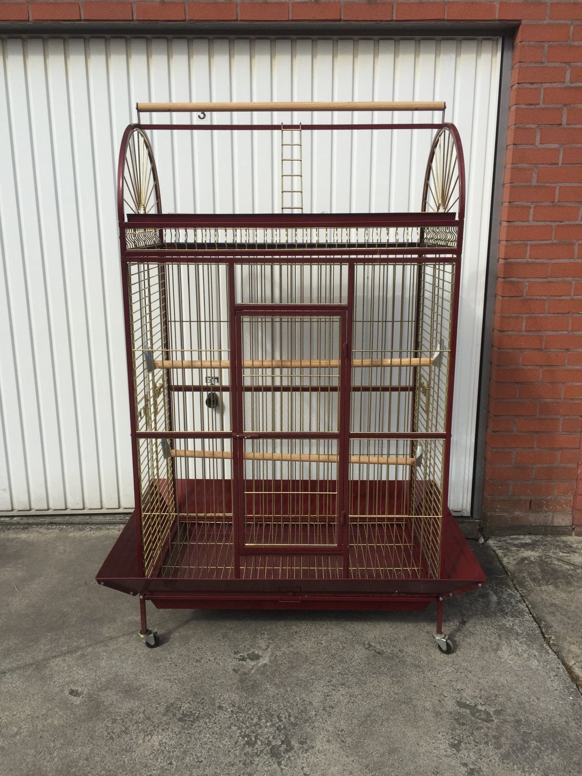 Te koop papegaaikooi, Animaux & Accessoires, Oiseaux | Cages & Volières, Enlèvement, Comme neuf