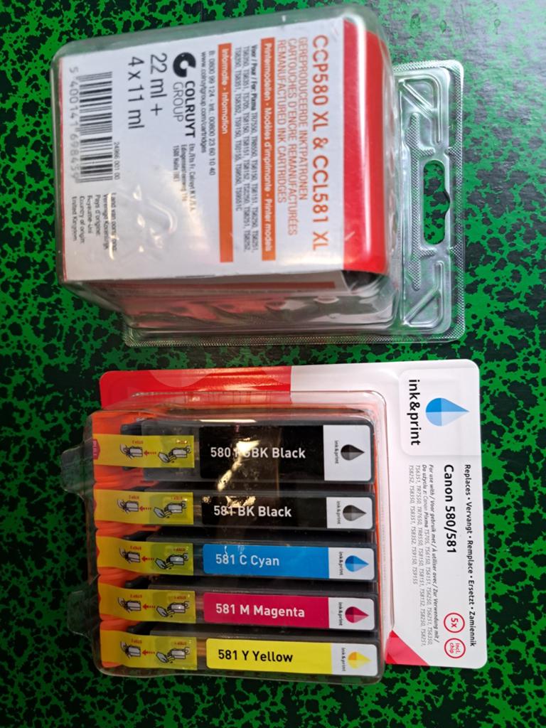 Inktpatronen voor canon printer., Computers en Software, Printerbenodigdheden, Ophalen