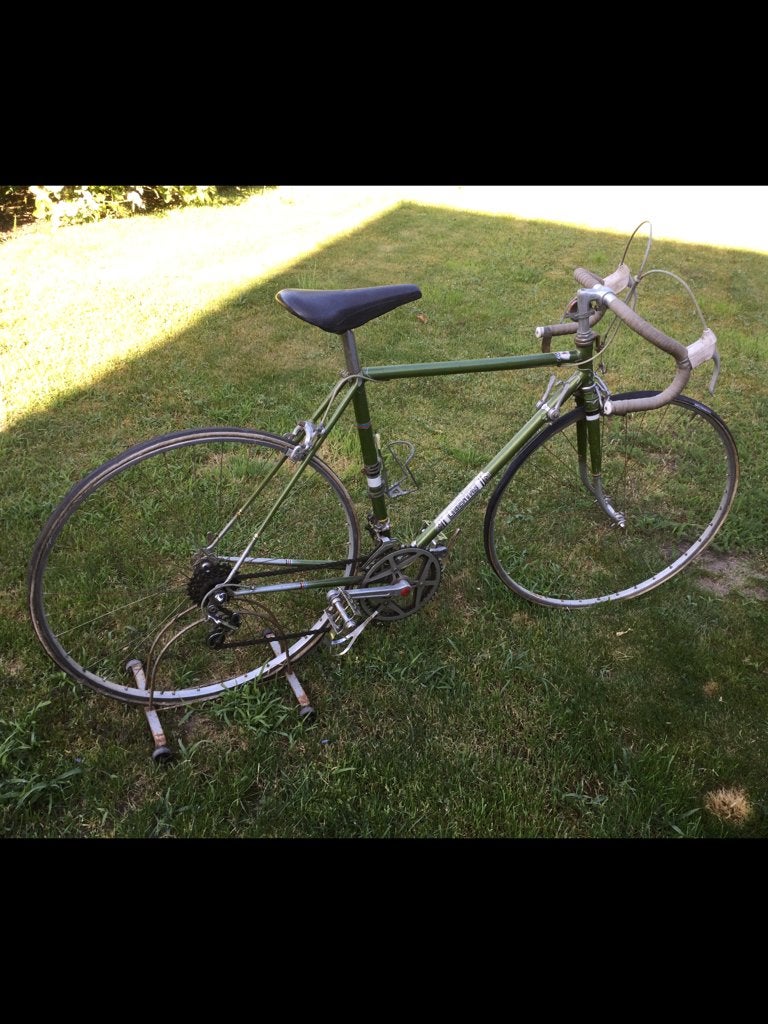 Koersfiets libertas, Ophalen