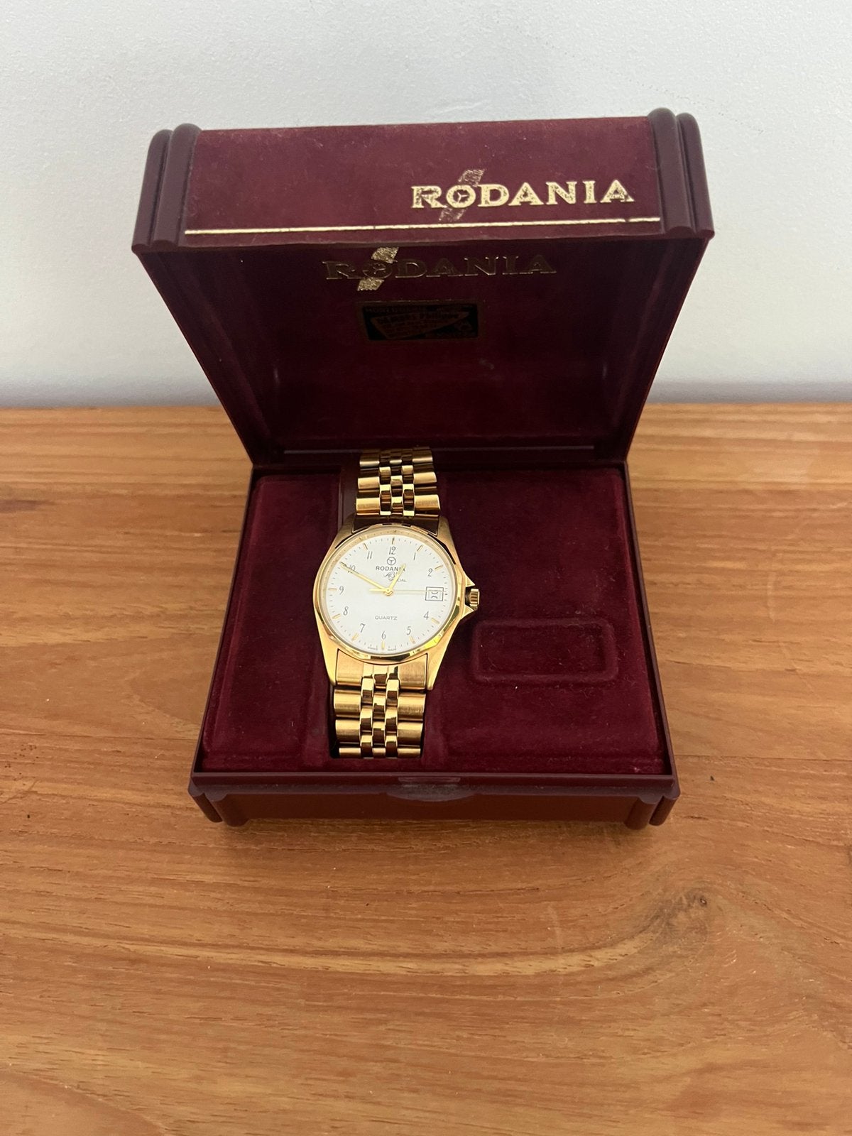 Het horloge van RODANIA SPECIAL AB, Ophalen of Verzenden, Verguld