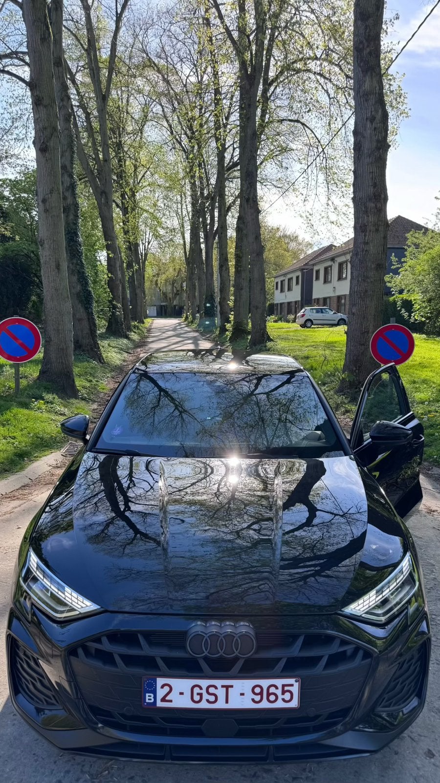 À vendre, Audi A3 1.5 TFSI 150 ch MHEV, finition S line, Autos, Cuir, Achat, Phares entièrement LED, Noir
