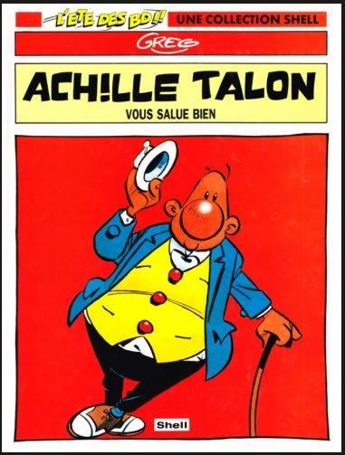 2 bd Achile Talon vous salue bien, Une BD, Enlèvement