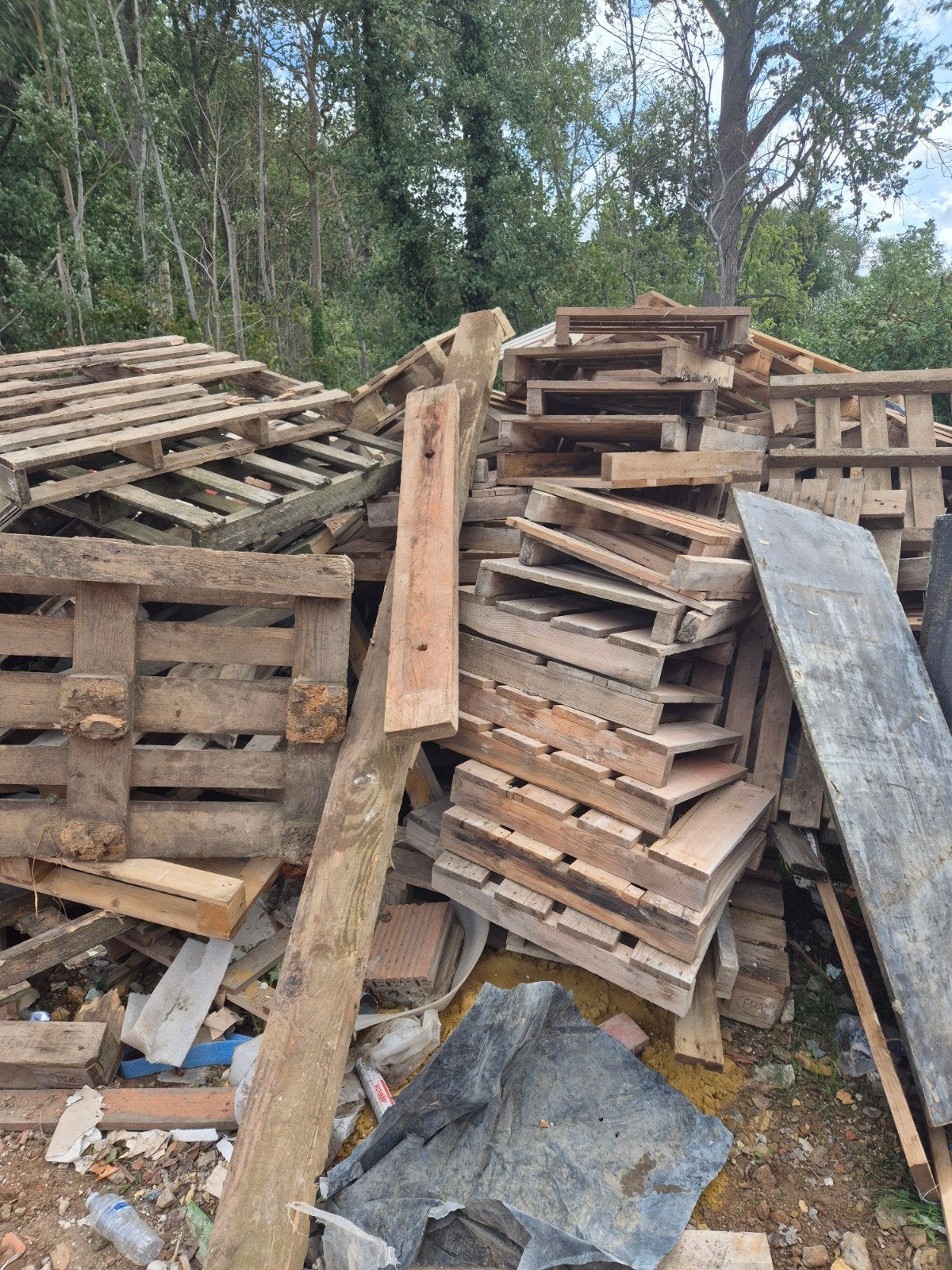gratis hout, Tuin en Terras, Ophalen