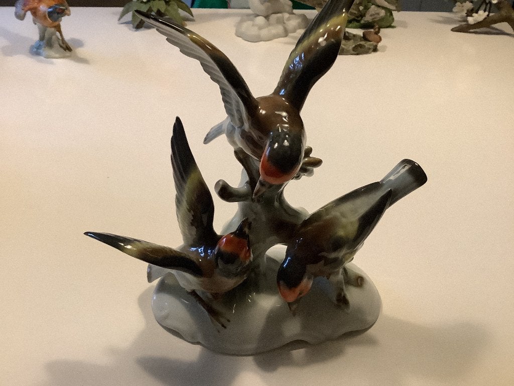 Porselein beeldje, Ophalen