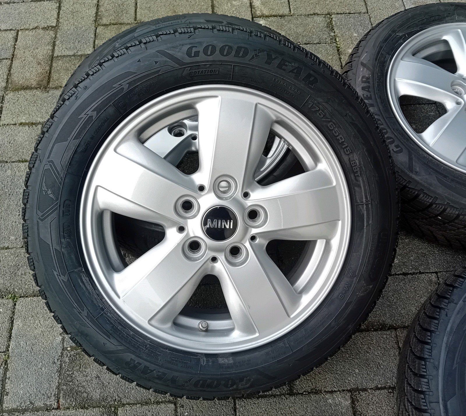 Winterbanden velgen Mini One Cooper 5X112 TPMS 15inch 8mm ❄️, Auto-onderdelen, Ophalen, Nieuw, BMW