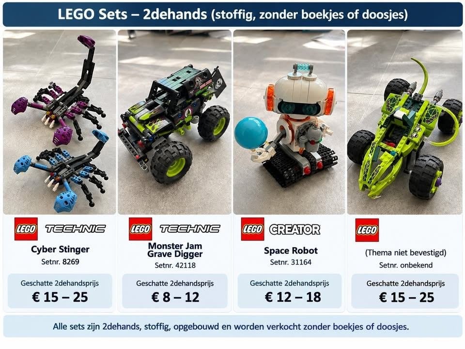 Lego sets - allerlei, Ophalen, Gebruikt, Lego, Ninjago