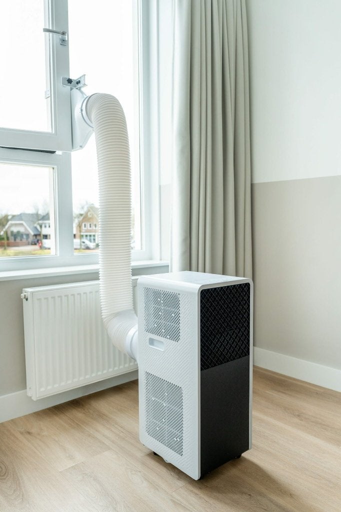 Mobiele airco nieuw in doos – met aankoopbewijs (20/06/26), Elektronische apparatuur, Ophalen, Minder dan 60 m³, Timer, Nieuw