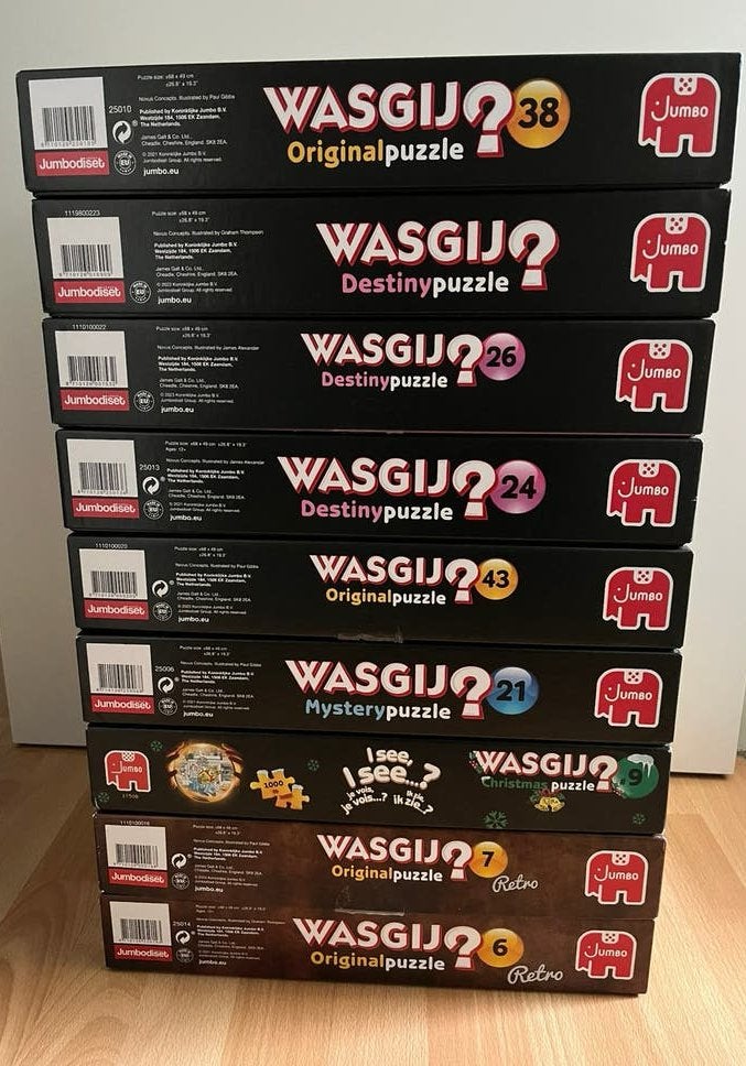 Puzzels Wasgij 1000 stukjes, Ophalen of Verzenden, 500 t/m 1500 stukjes, Legpuzzel