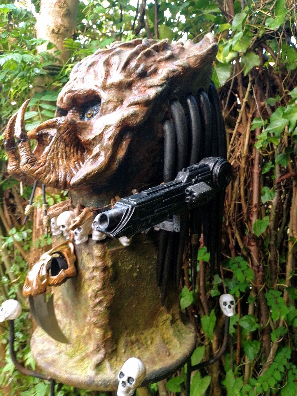 Unieke Predator buste statue!, Verzamelen, Film en Tv, Film, Ophalen of Verzenden