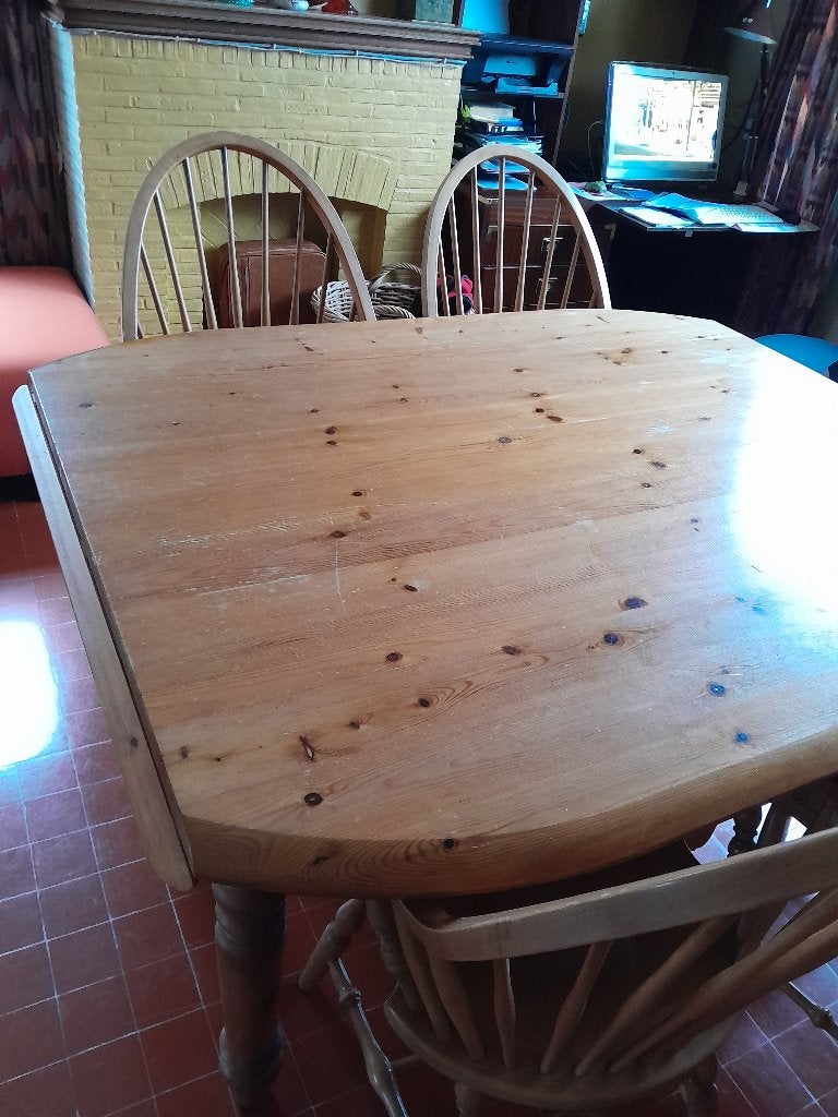eettafel met stoelen, Huis en Inrichting, Tafels | Eettafels, Ophalen