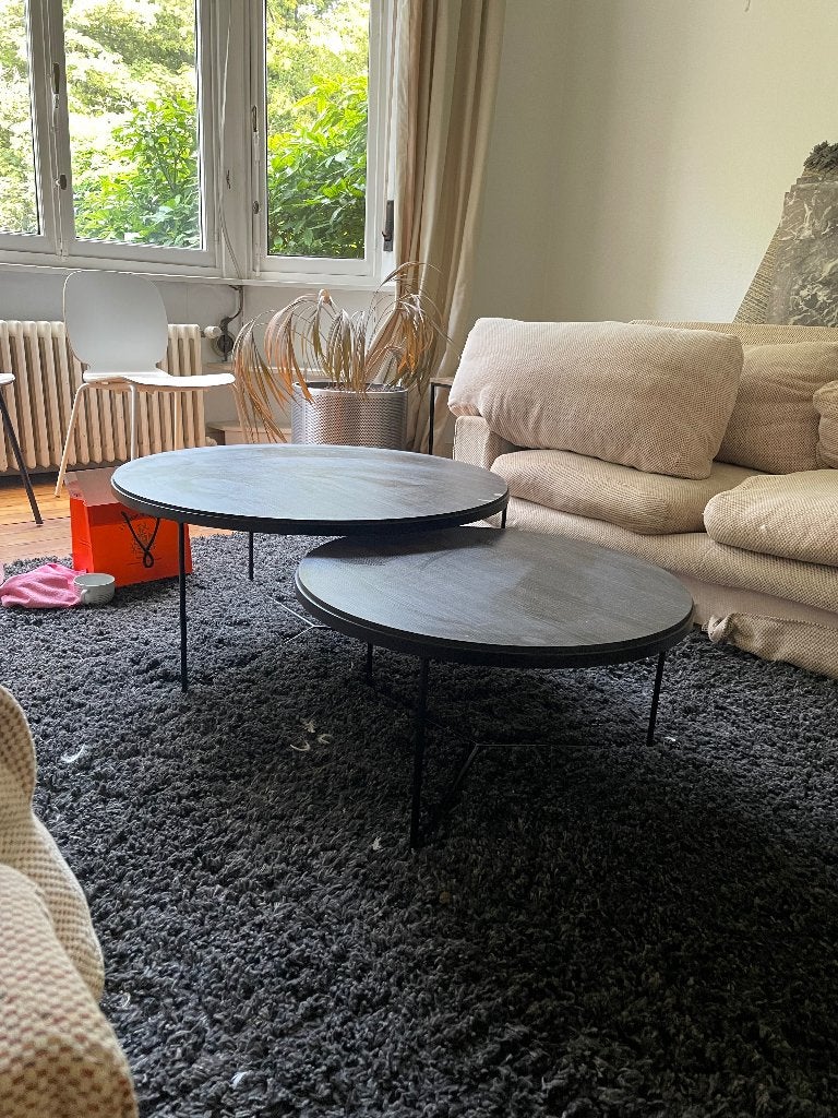 Table basse, Maison & Meubles, Enlèvement, Utilisé, Rond