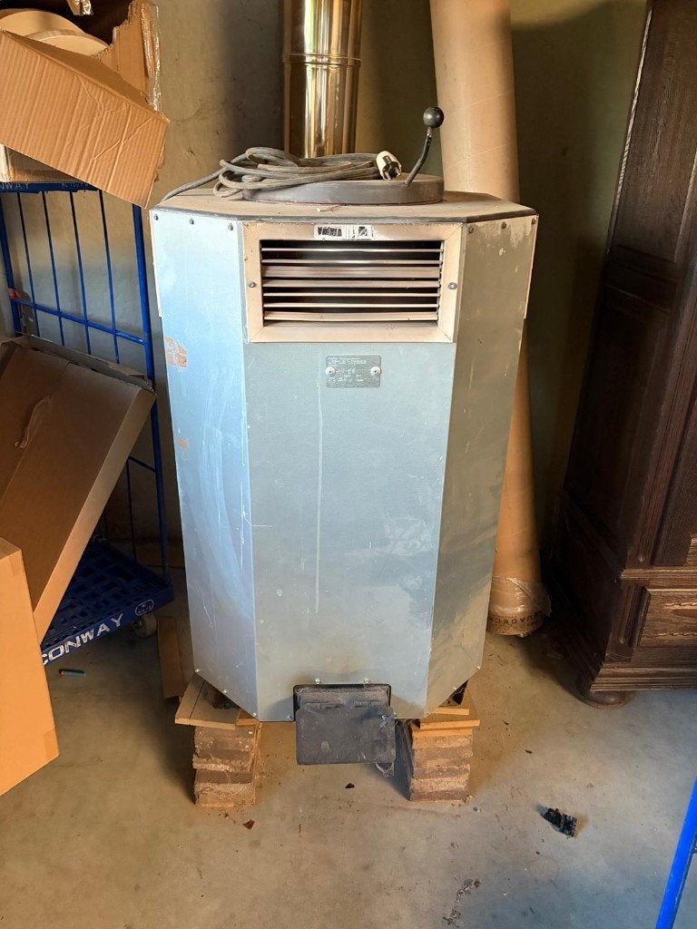 Allesbrander, Huis en Inrichting, Kachels, Ophalen, Gebruikt, Vrijstaand, Hout