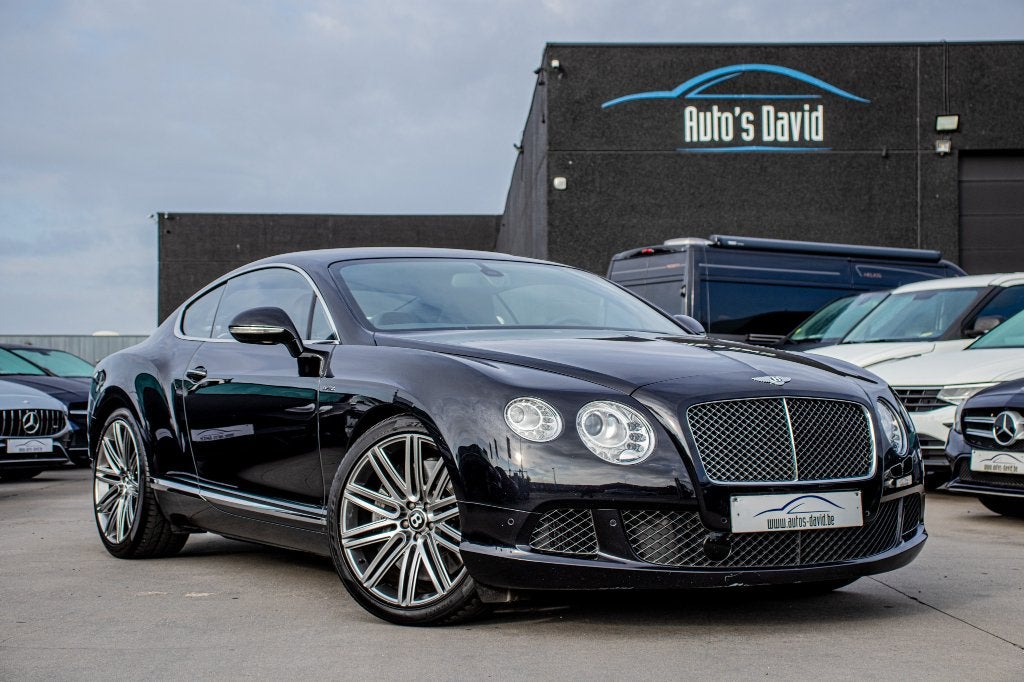 Bentley Continental GT Speed Coupé 6.0 W12 Bi-Turbo 4WD, Autos, Cuir, Achat, 460 kW, Entreprise