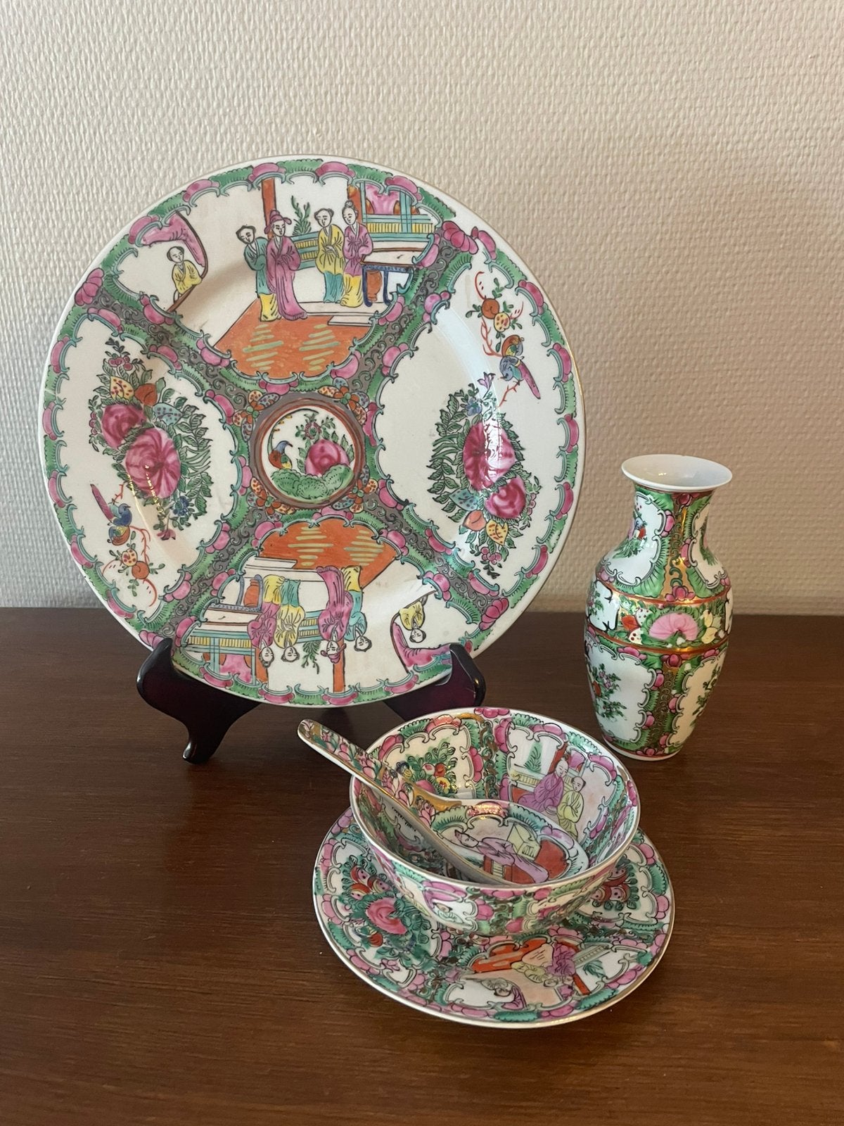 Chinese set, Ophalen