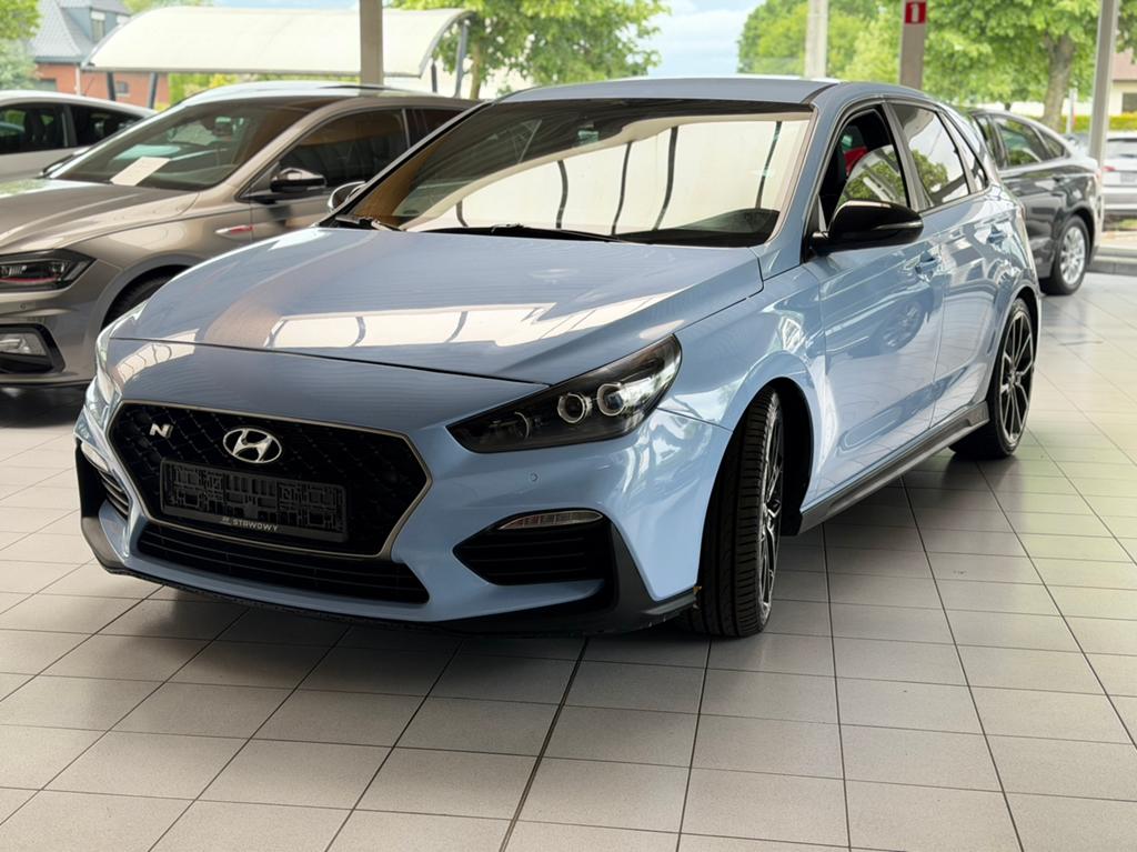 HYUNDAI i30/2.0 T-GDi N Performance Pack/GARANTIE, Auto's, Voorwielaandrijving, 1998 cc, Blauw, 178 g/km