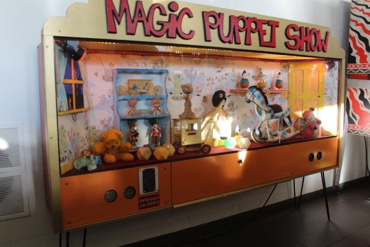 MAGIC PUPPET SHOW Theater Kinderattractie, Verzamelen, Ophalen of Verzenden, Zo goed als nieuw