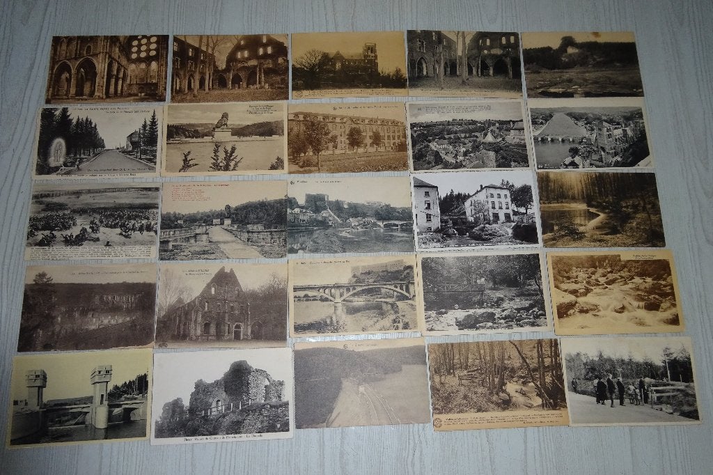 Lot 100 postkaarten België Wallonië - Belgique La Wallonie, Verzamelen, Ophalen of Verzenden