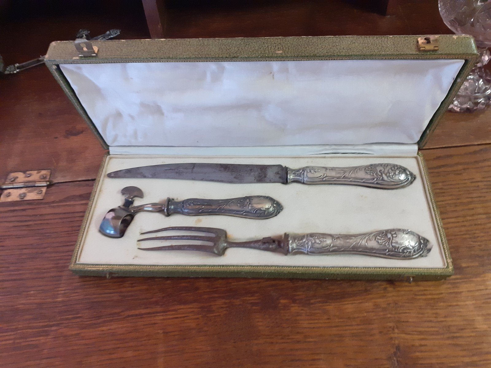 coffret à gigot argent, Antiquités & Art, Enlèvement ou Envoi