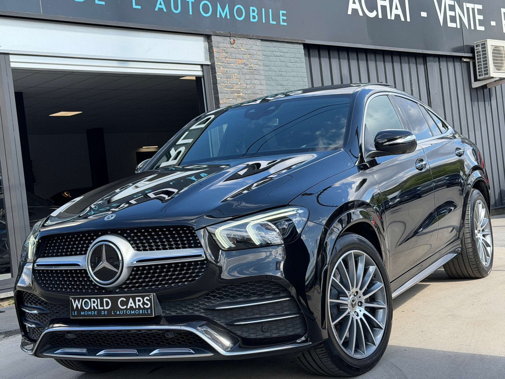 Mercedes-Benz GLE 350 de Coupé PHEV 4-Matic- PACK AMG- PNEU, Autos, Cuir, 143 kW, Entreprise, Phares entièrement LED