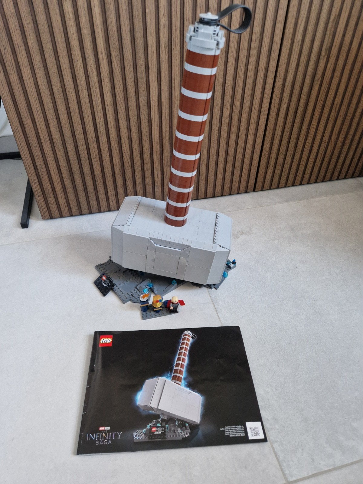 Lego Marvel the Infinity Saga Avengers 76209 Thor's Hammer, Ophalen of Verzenden, Gebruikt