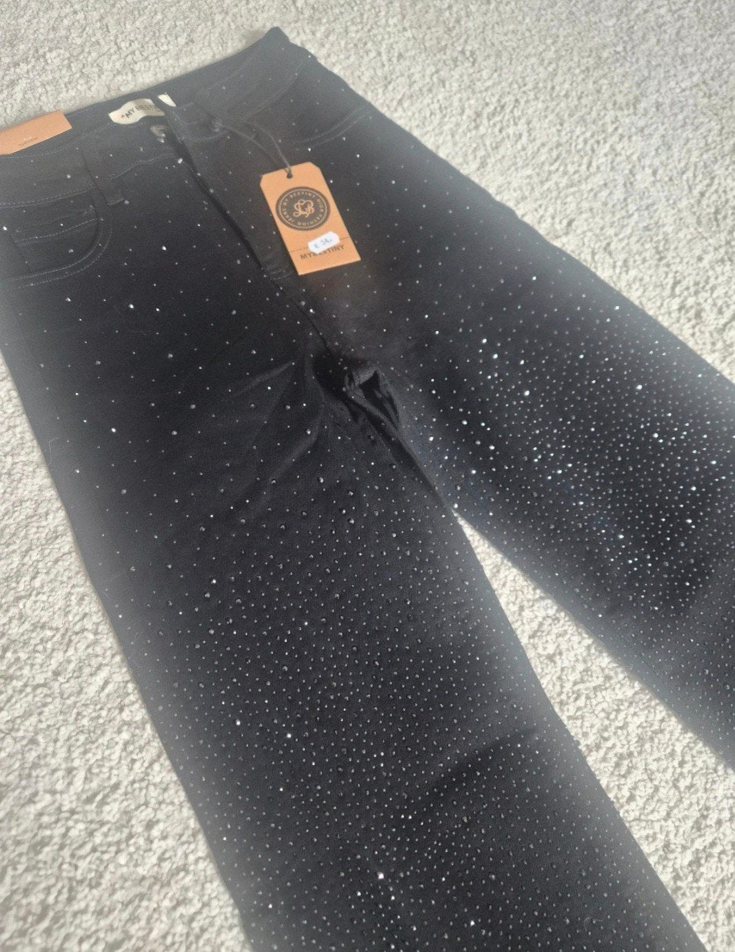 jeans T36, Ophalen of Verzenden, Nieuw, Zwart, W28 - W29 (confectie 36)