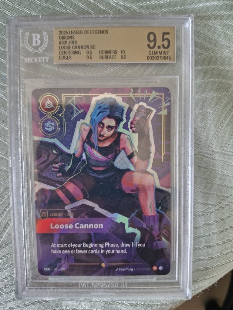 Jinx Loose Cannon overnumbered 301/298, Hobby & Loisirs créatifs, Jeux de cartes à collectionner | Autre, Enlèvement ou Envoi