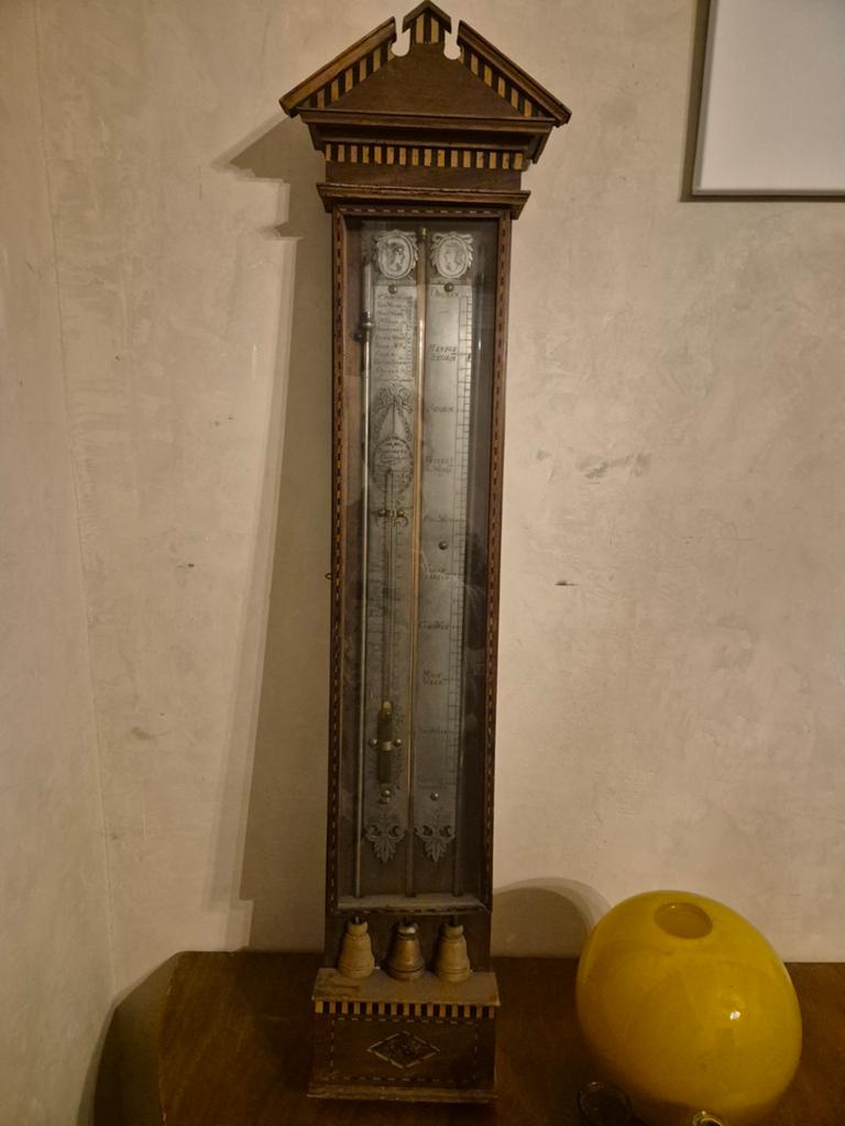 Heel oude grote barometer Nederlandse herkomst., Antiek en Kunst, Verzenden
