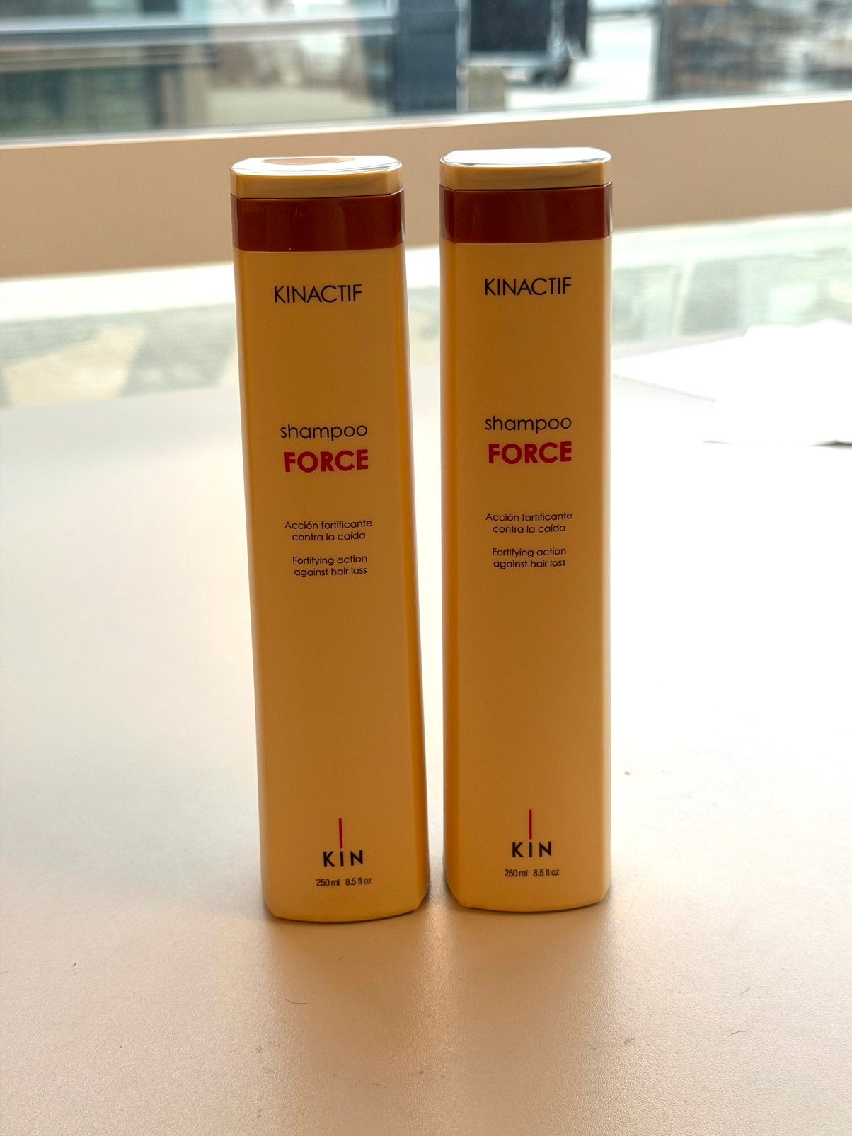 2x Kinactif Force Shampoo 250ml Tegen Haaruitval 500ml, Handtassen en Accessoires, Uiterlijk | Haarverzorging, Ophalen of Verzenden