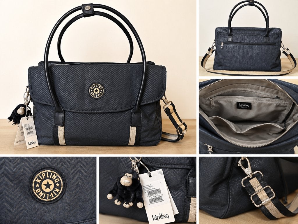 Kipling handtas - Nieuw met labels, Ophalen of Verzenden, Nieuw, Blauw, Handtas