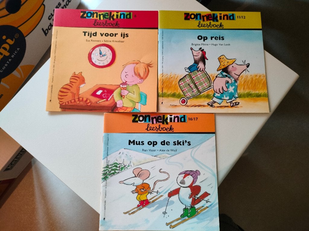 3 Zonnekind leesboeken peuter klas verhaaltjes leerrijk, Boeken, Ophalen of Verzenden, Zo goed als nieuw