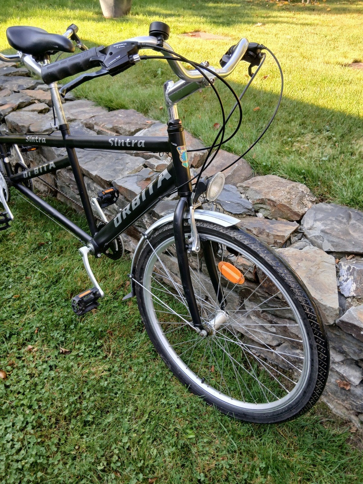 tandem noir type vocal., Vélos & Vélomoteurs, Enlèvement, Comme neuf, Plus de 20 vitesses, Sintra