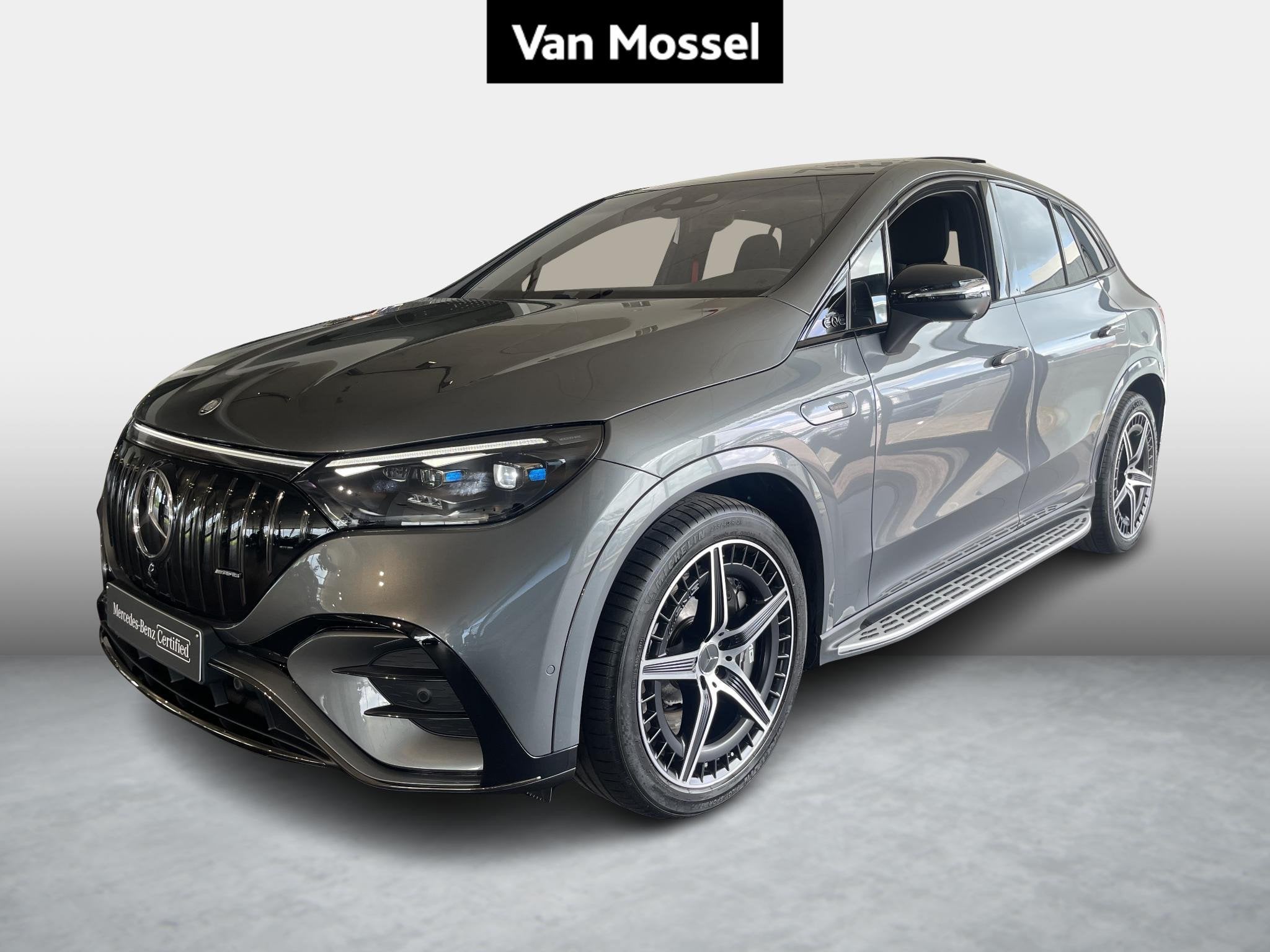 Mercedes-Benz EQE 43 AMG SUV + NAPPA + PANO + BURMESTER + HY, Autos, Mercedes-Benz, Argent ou Gris, Achat, Entreprise, Entretenue par le concessionnaire