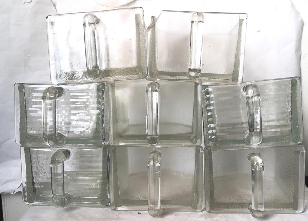 15 tirroirs rangement elements en verre cuisine Cubex, Antiquités & Art, Antiquités | Meubles | Armoires, Enlèvement