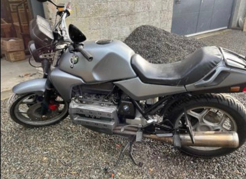 Bmw k100 gedemonteerd, Ophalen