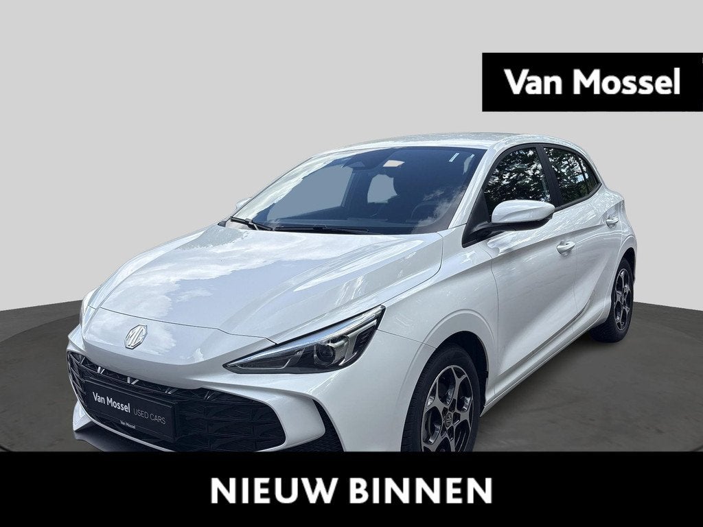 MG MG3 Hybrid+ Comfort, Auto's, MG, Stof, 4 cilinders, 1298 kg, Wit
