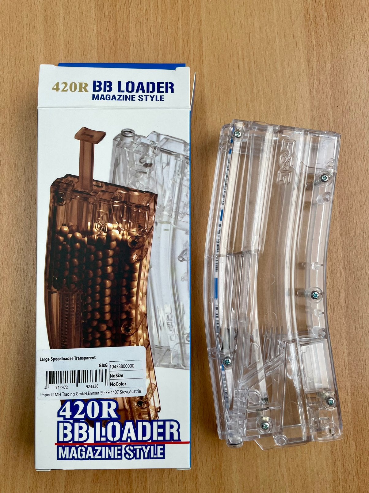 AIRSOFT - G&G Large speed loader transparent (NEW), Enlèvement, Neuf